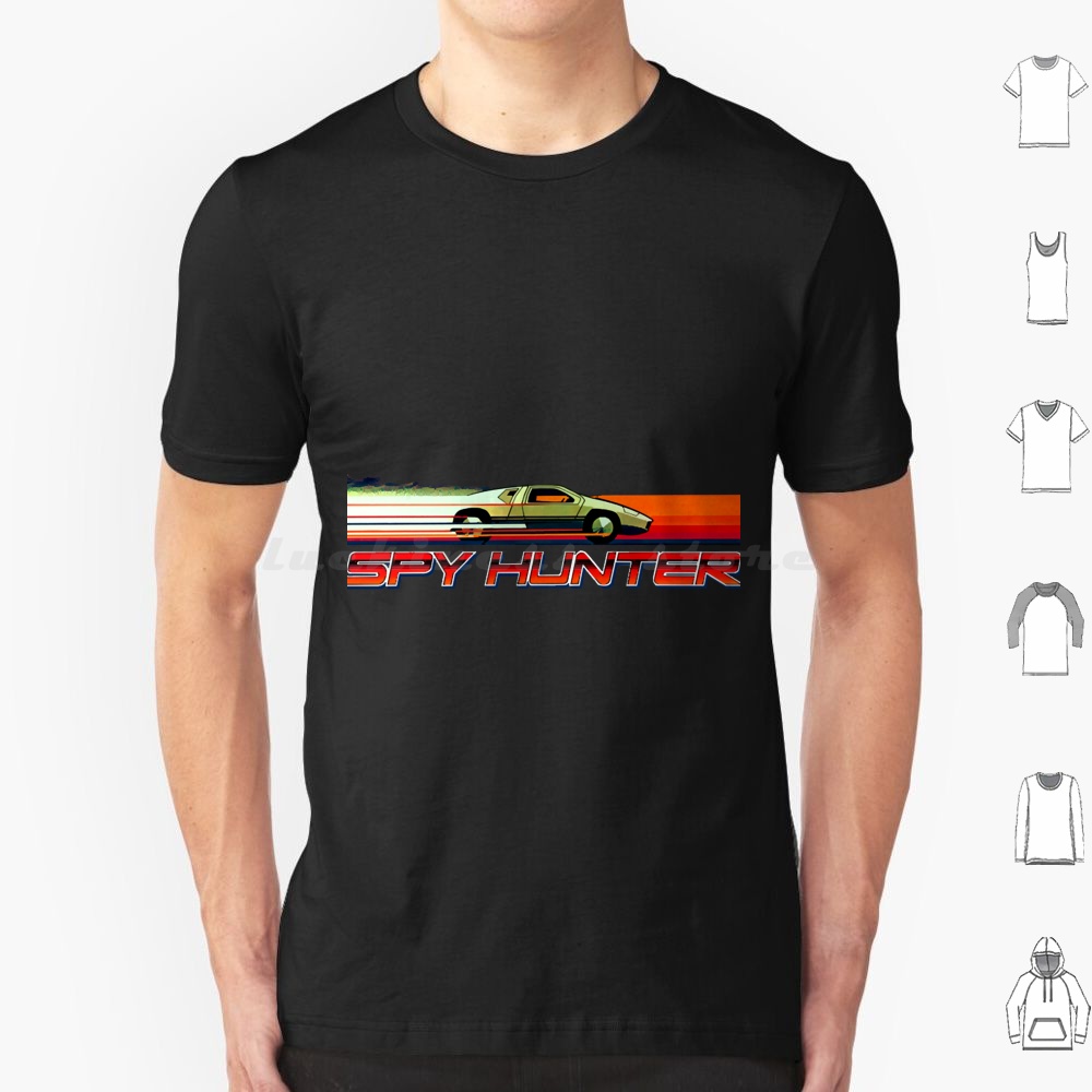 Retro Gaming T Shirt - Mod.5 アーケードハンター ビデオゲーム Tシャツ ビッグサイズ 綿100%