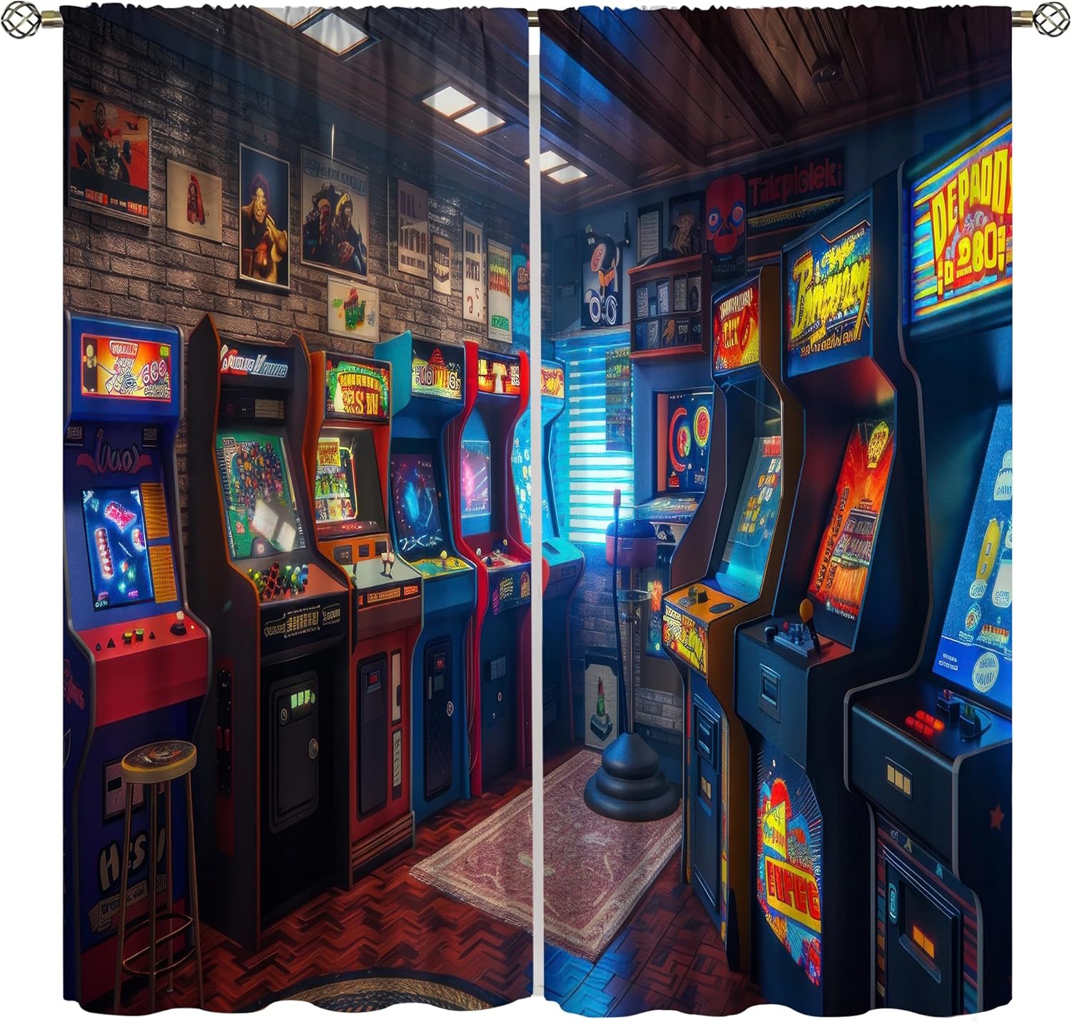 90年代のアーケードブラックアウトカーテン暗闇で光る漫画ゲー - Retro Gaming Youtube のレビューと価格
