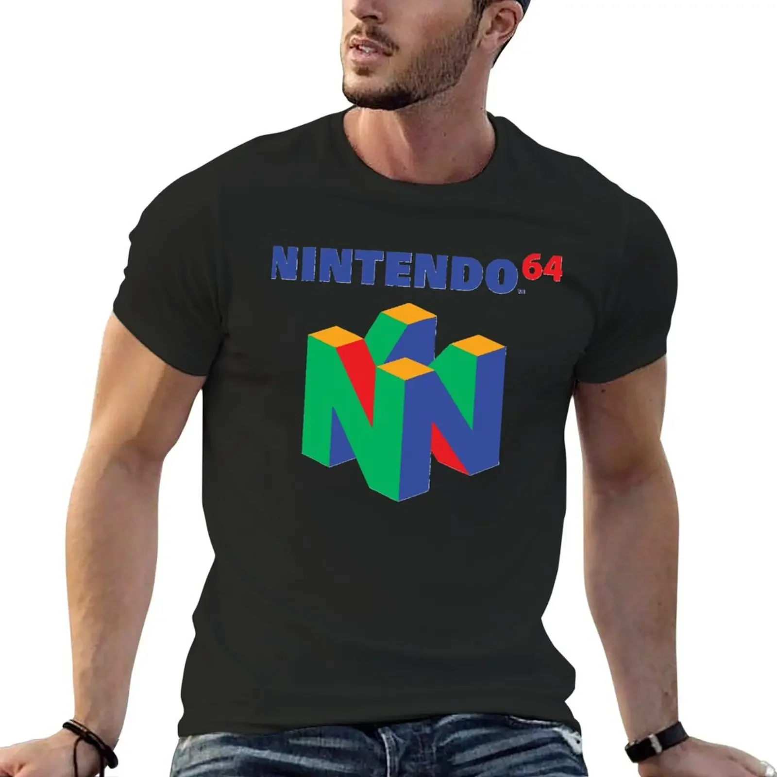 Nintendos 64 Tシャツ美的服グラフィック tシャ - Retro Gaming T Shirt のレビューと価格