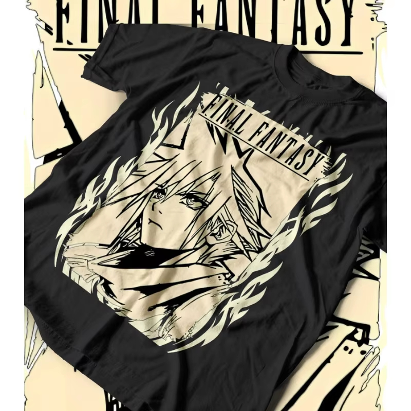 ファイナルファンタジーVII リバース FF7 Tシャツ ヴ - Retro Gaming T Shirt のレビューと価格