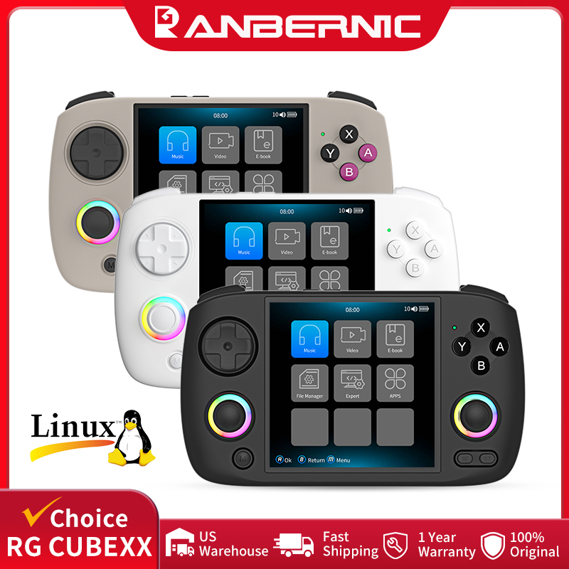 ANBERNIC RG CubeXX 携帯ゲーム機 3.95 - Retro Gaming Kiosk のレビューと価格