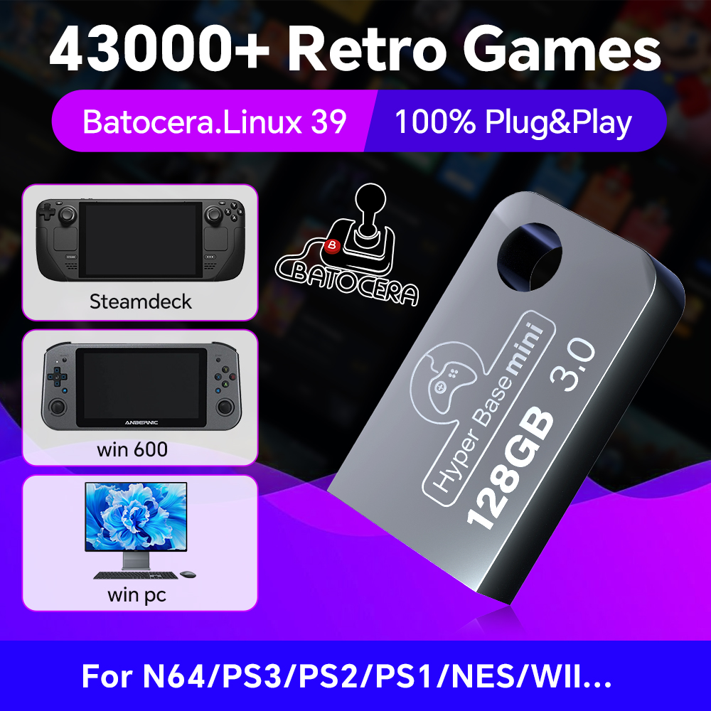 Batocera-Windows 43000用のUSBフラッ - Retro Gaming N64 のレビューと価格
